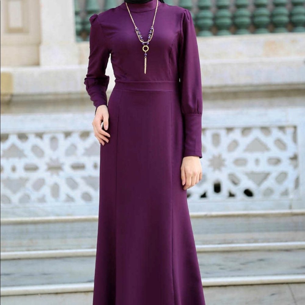 LAST 1 🎈Fancy mermaid Modest maxi dress abaya